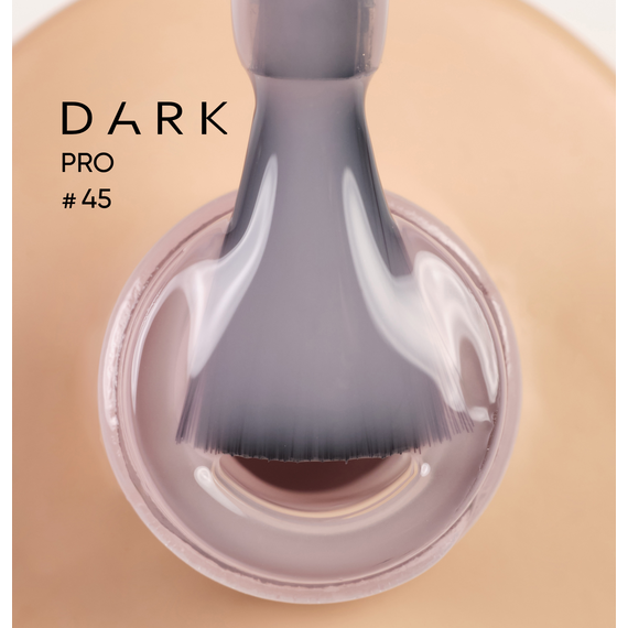 База для ногтей DARK PRO base №45, мокко, 15 мл
