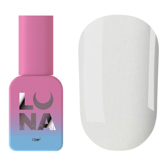 Camouflage base Luna Cover Base No. 5 milky with sparkles, 13 ml