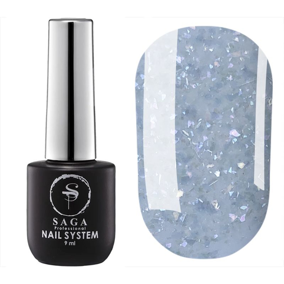 Топ для нігтів Saga Top CRUSH 02, 10 мл
