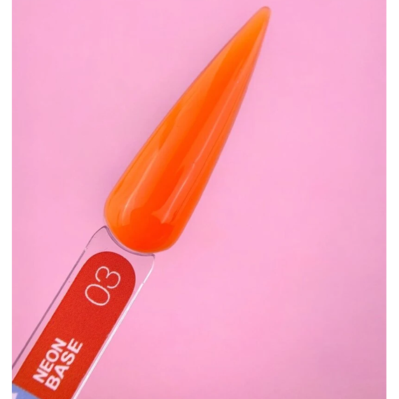 База цветная Luna Neon Base №03, оранжевая, 13 мл, изображение 2