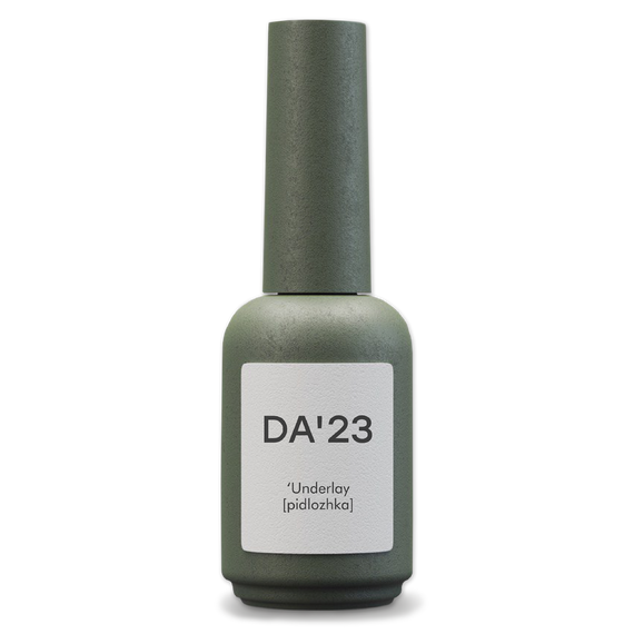 База для ногтей DA_23 Rubber base Underlay, прозрачная подложка, 14 мл