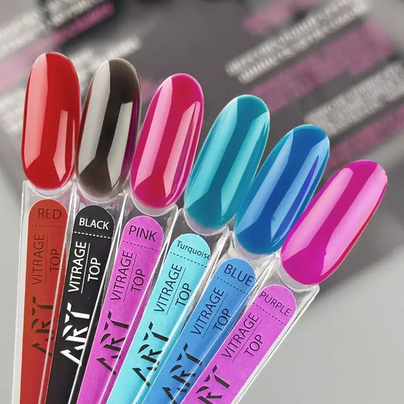 Топ ART Vitrage Top Purple, фиолетовый витраж, 10 мл, изображение 2