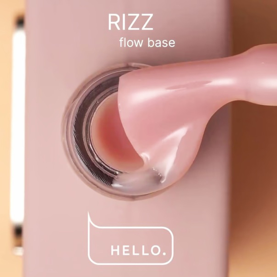 База для ногтей HEYLOVE Flow base Rizz, капучино, 15 мл, изображение 4