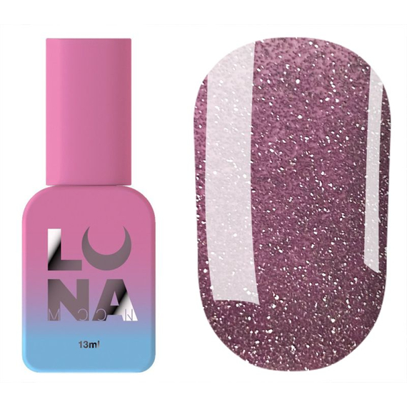 Reflective base Luna Lurex Base No. 13 pink, 13 ml