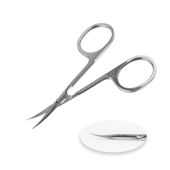 Ножницы профессиональные для кутикулы OLTON, 90 мм., изображение 2