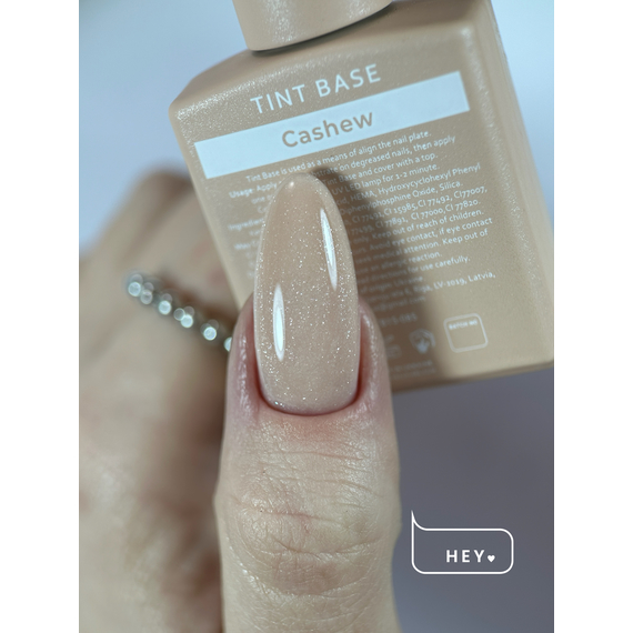 Оттеночная база HEYLOVE Tint base CASHEW пудровая, 15 мл, изображение 3