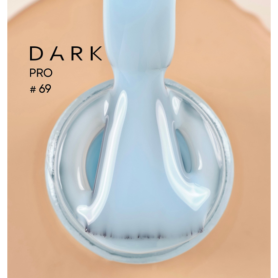 База для ногтей DARK PRO base №69, небесная, 15 мл