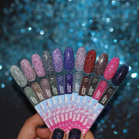 База светоотражающая Luna Lurex Base №19 мокрый асфальт, 13 мл, изображение 3