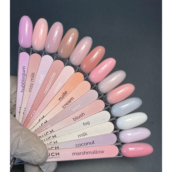 База для нігтів Touch Cover base Pastel, світло-бежева, 13 мл, зображення 2