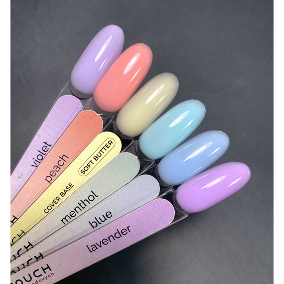 База для ногтей Touch Cover base Soft Butter, сливочно-лимонная, 13 мл, изображение 2