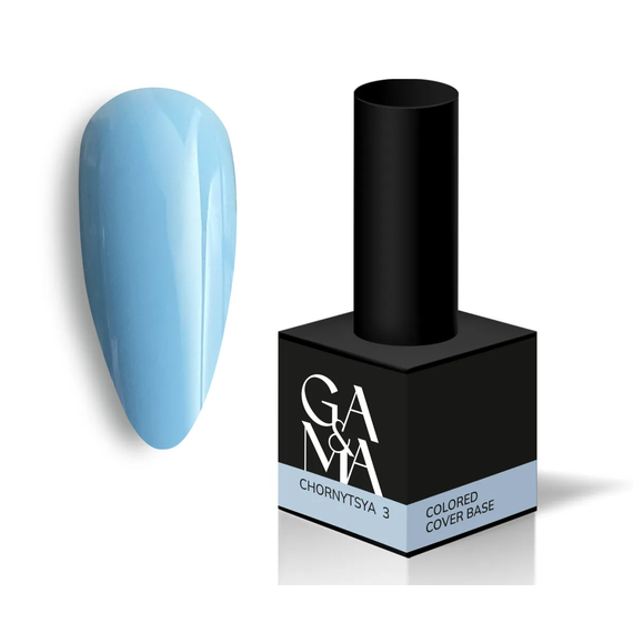 GaMa Cover base Colored #03 Blueberry, cornflower, 15 ml, Color: Blue