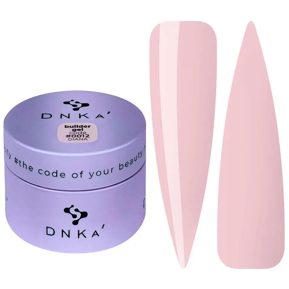 Гель DNKA Builder Gel №12 Diana теплый нюд, 30 мл