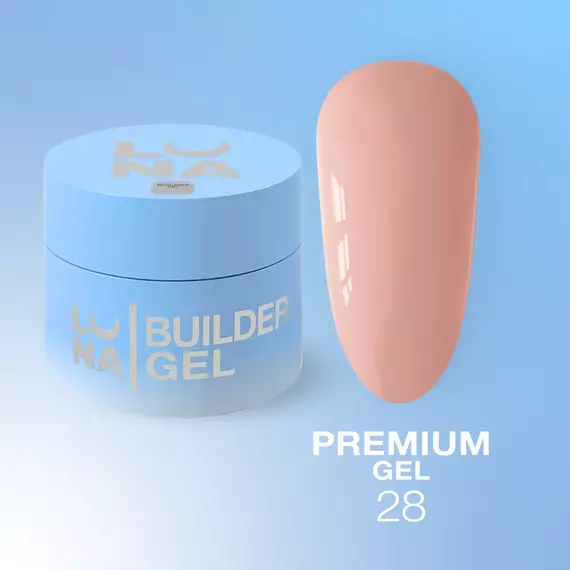 Гель Luna Gel Premium №28, натуральный, 30 мл