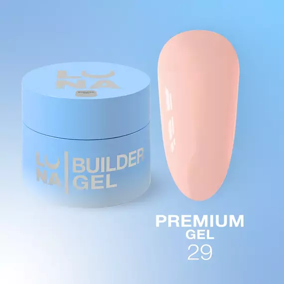 Гель Luna Gel Premium №29, зефирный, 30 мл