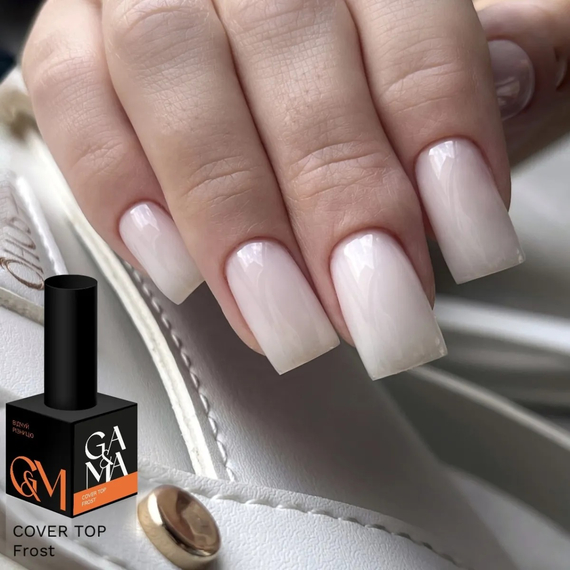 Топ камуфлюючий GaMa Cover top Frost, білий, з УФ-фільтром, 10 мл, зображення 3