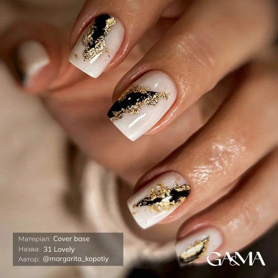 База камуфлююча GaMa Cover base №31 Lovely, молочна, 15 мл, Колір: Молочний, зображення 4