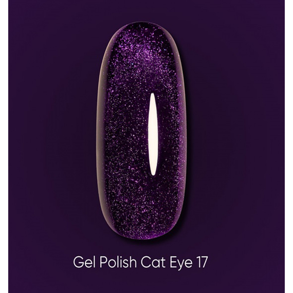 Гель-лак DARK Cat №17 кошачий глаз, 6 мл