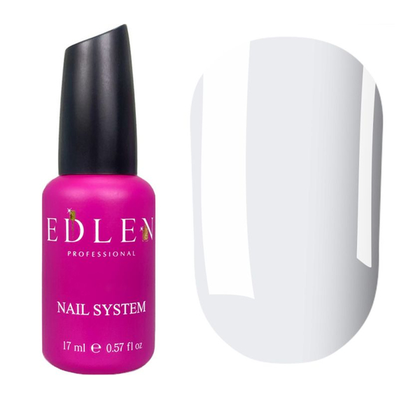 Топ для гель лака Edlen Milky top молочный без ЛЖ, 17 мл