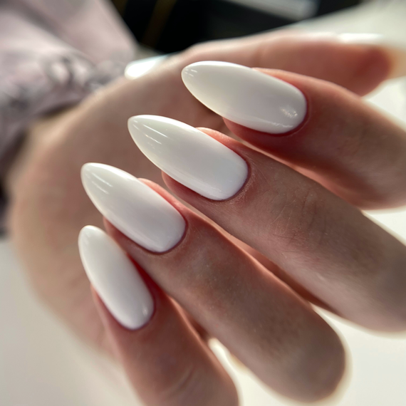 Камуфлирующая база GaMa Cover base №24 White, белая, 30 мл, изображение 3