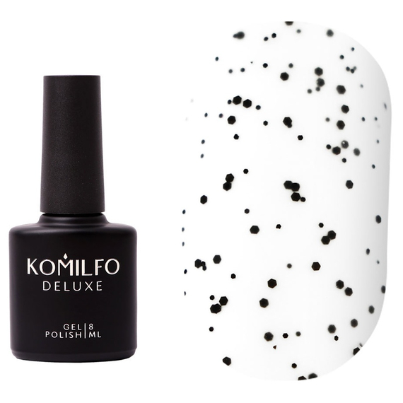 Fixer Komilfo No Wipe Matte Dragon Fruit Top, non-sticky layer, with crumbs, 8 ml