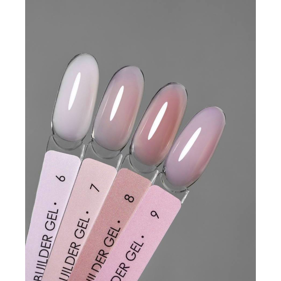 Гель для ногтей DARK Smart Builder gel №01, прозрачный, 30 мл, изображение 3