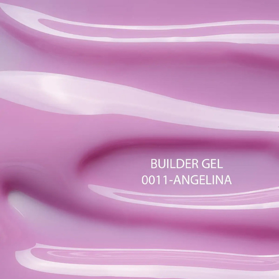 Гель DNKA Builder Gel №11 Angelina розовый, 30 мл, изображение 3