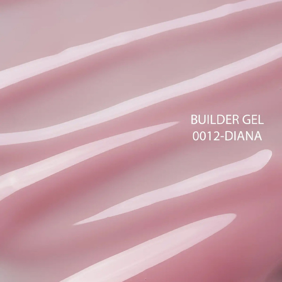 Гель DNKA Builder Gel №12 Diana теплый нюд, 30 мл, изображение 3