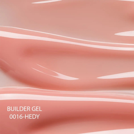 Гель DNKA Builder Gel №16 Hedy персиковый нюд, 30 мл, изображение 3
