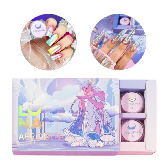 Набор ногтей для ногтей LUNA Afrodita, 6 шт