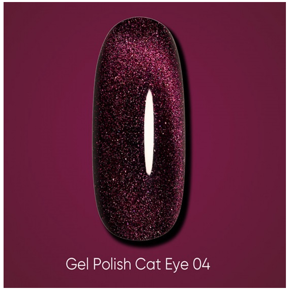 Гель-лак DARK Cat №04 кошачий глаз, 10 мл