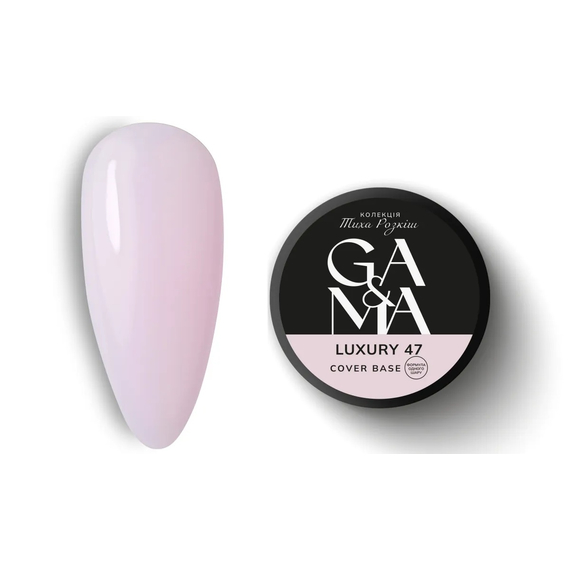 Camouflage base GaMa Cover base No. 47 Luxury, pink, 30 ml, Color: Pink