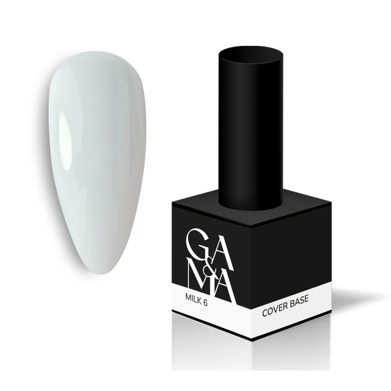База камуфлююча GaMa Cover base №06 Milk, молочна, 15 мл, Колір: Молочний