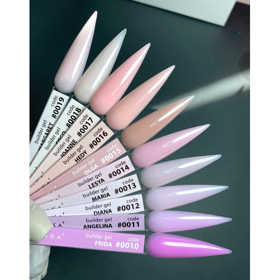 Гель DNKA Builder Gel №17 Joanna персиковый, 30 мл, изображение 2