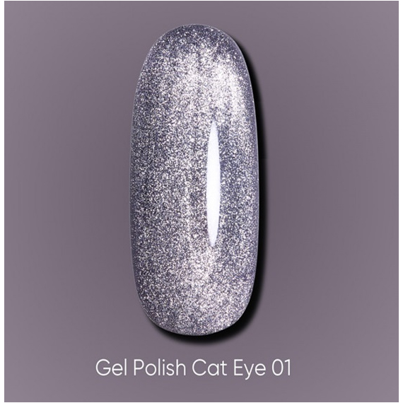 Гель-лак DARK Cat №01 кошачий глаз, 10 мл