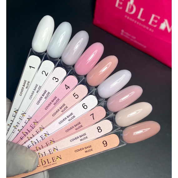База камуфлирующая Edlen Nude base №09, 17 мл, изображение 2