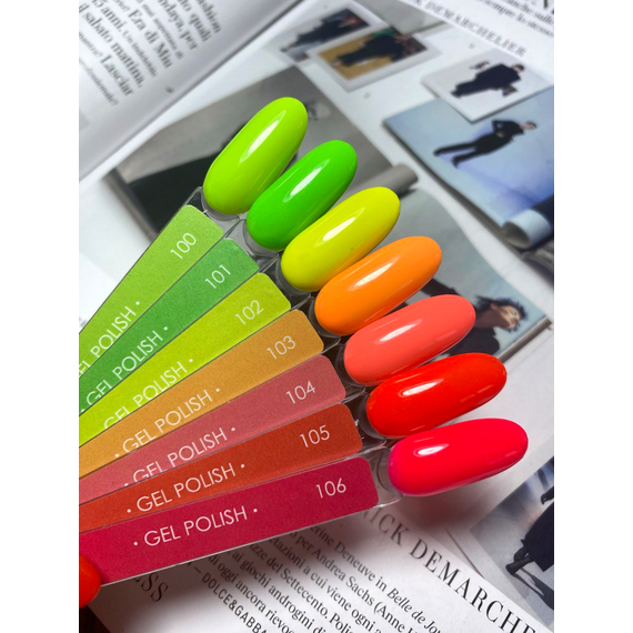 Гель-лак DARK №106, малиново-красный, 6 мл, изображение 2