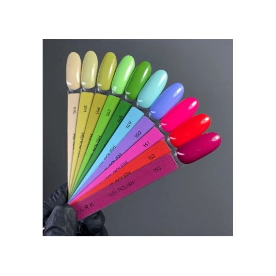 Гель-лак DARK №153, малиновий, 10 мл, зображення 2