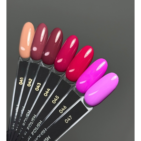 Гель-лак DARK №044, темно-малиновый, 6 мл, изображение 2