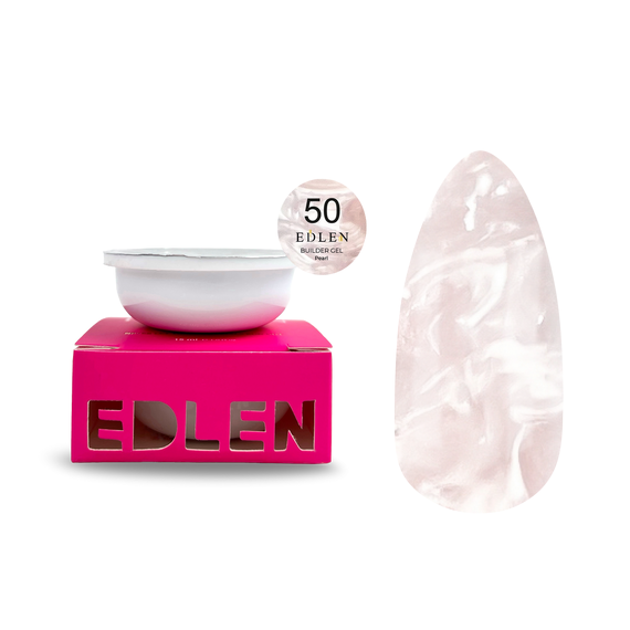 Гель для ногтей Refill Edlen Builder Gel Pearl №50, 30 мл, изображение 2