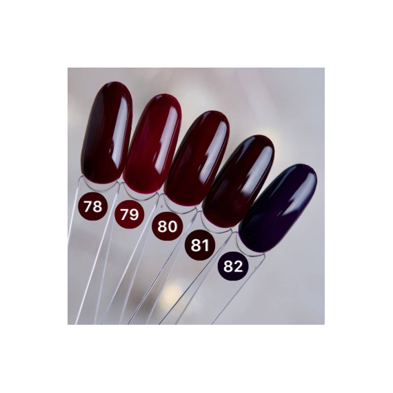 Гель-лак DARK №080, марсала, 6 мл, изображение 2