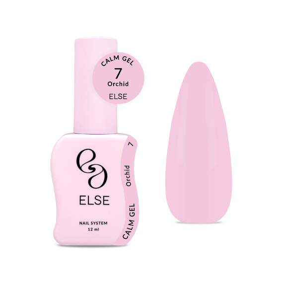 Гель для ногтей Else Calm gel №07 Orchid, холодно-розовый, 12 мл, изображение 3