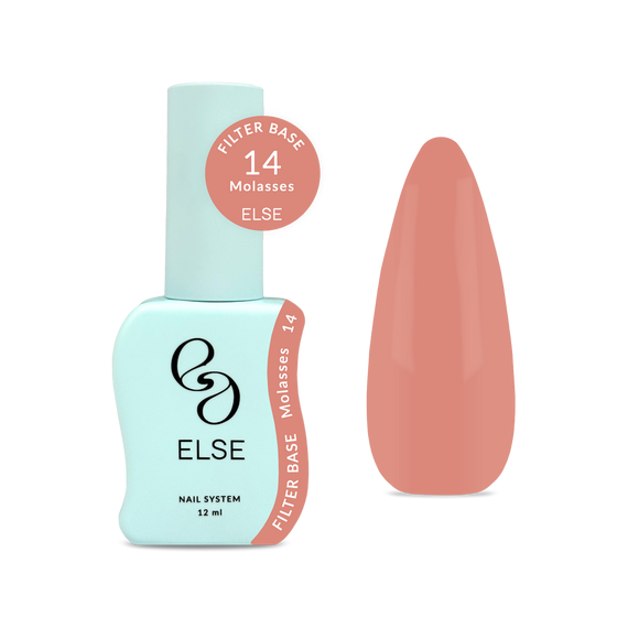 База для ногтей Else Filter base №14 Molasses, теплая-недостаточная, 12 мл, изображение 3
