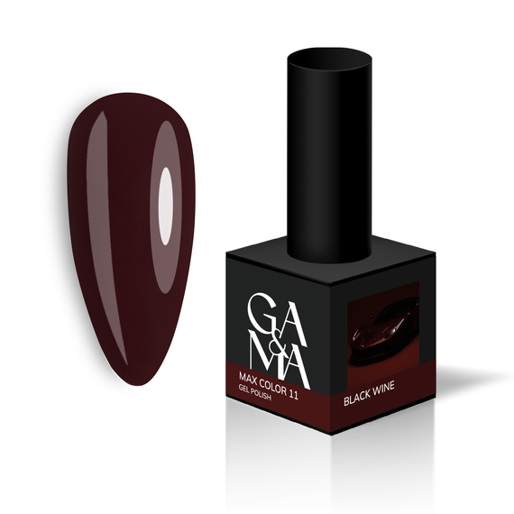 Гель-лак для ногтей Gemely Max Color №011, 10 мл, изображение 2