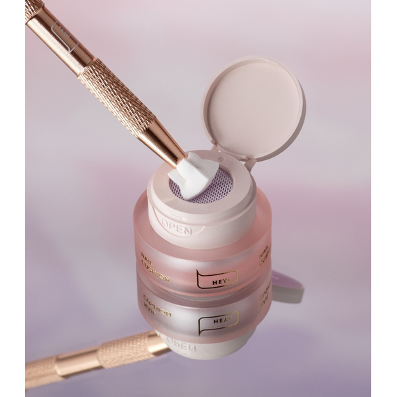 Набір гель-фарб HEYLOVE nail cushion set Brown для омбре, 6 шт, зображення 2