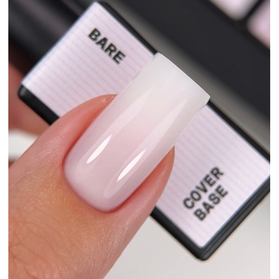 База для ногтей BIBLIOTEKA Cover base №03 Bare, молочно-розовая, 10 мл