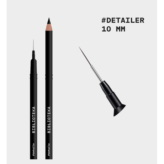 Кисть для рисования BIBLIOTEKA detailer, 10 мм