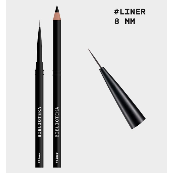 Кисть для рисования BIBLIOTEKA liner, 8 мм