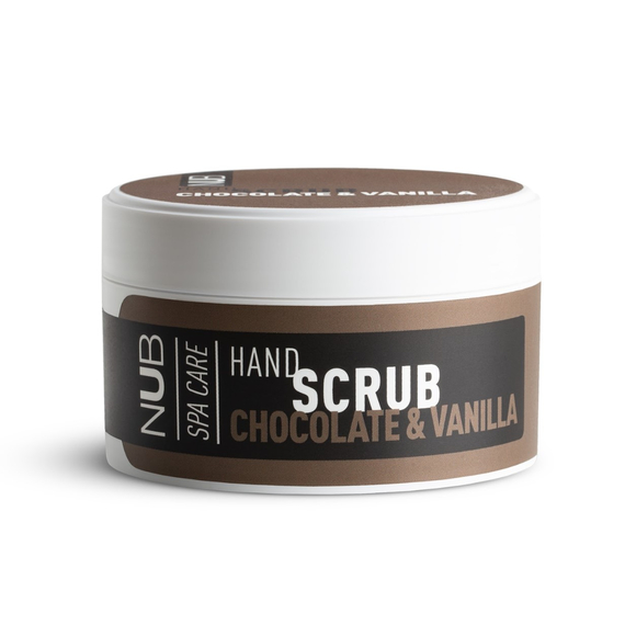 Scrub butter NUB SPA care Nourishing Hand Scrub Chocolate/Vanilla chocolate and vanilla, 200 ml