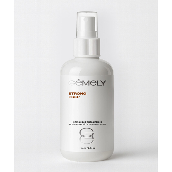 Засіб для знежирення нігтів Gemely Strong Prep, 100 мл