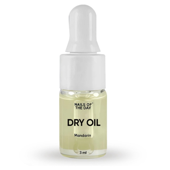 Суха олія NAILSOFTHEDAY Dry Oil Mandarin, мандарин, 3 мл